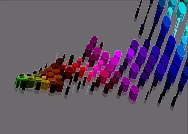 A stylized graph depicting the market share of the top three game engines (Unity, Unreal Engine, and a smaller third engine) in the US over the past decade, visually showing the increasing dominance of the top two.