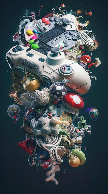 A collage of images showcasing different game genres and styles, created using various game engines, demonstrating the diverse applications of modern game engine technology.
