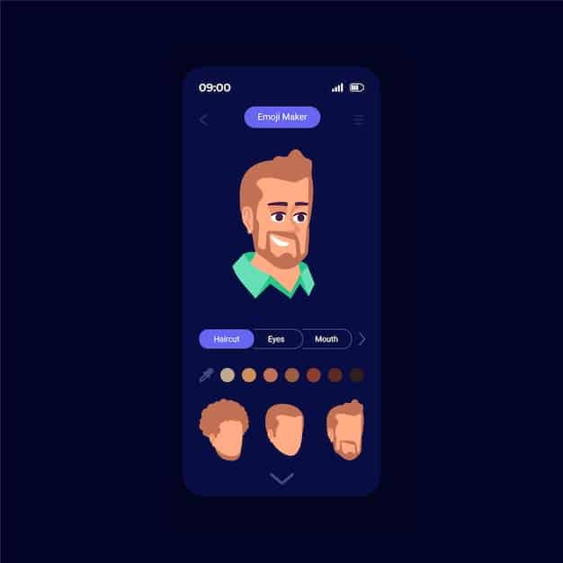 A detailed in-game screenshot showcasing the character customization options. Players can be seen altering facial features, hairstyles, and clothing, highlighting the extensive personalization available. The interface is clean and intuitive, with a variety of sliders and options.