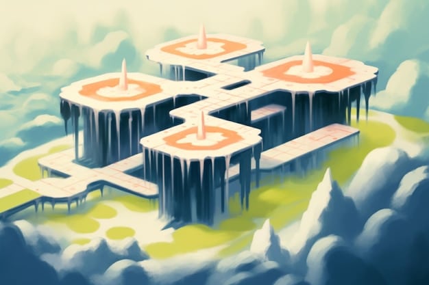 Concept art depicting a key location in , such as a bustling city or a serene natural landscape.