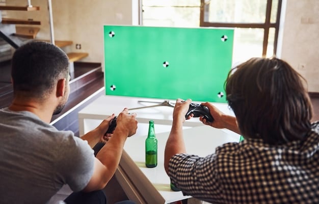A split-screen image comparing the graphic quality of a current-generation console game versus a concept of a next-generation console game, showcasing significantly enhanced details, textures, and lighting effects.