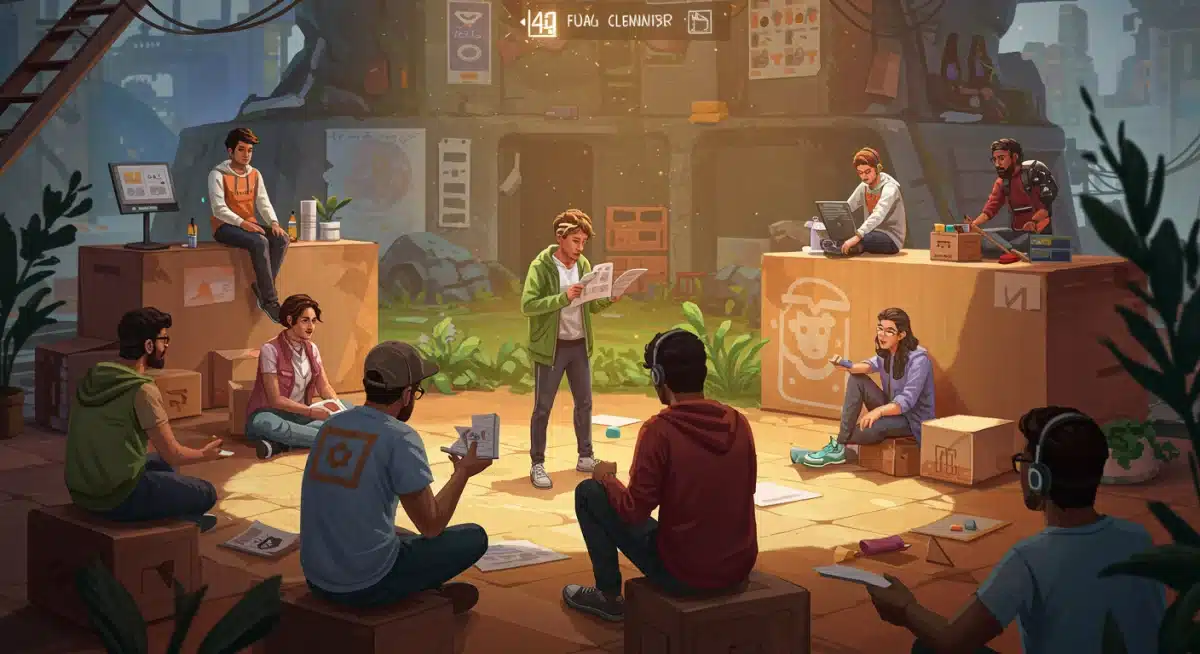 Diverse players engaging in community-driven content within a 2026 gaming environment.