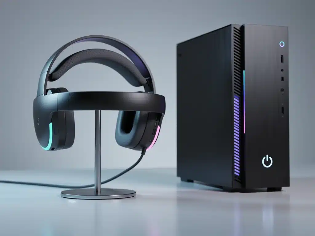 Conceptual brain-computer interface headset for future console gaming.